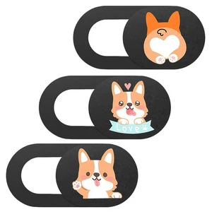 3 PCS Flat-panel Camera Protective Cover Computer Slide Dog Privacy Covers - Afbeelding 1 van 12
