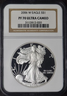 2006-W American Silver Eagle - NGC PF70 Ultra Cameo - ✪COINGIANTS✪ - Image 1 of 2