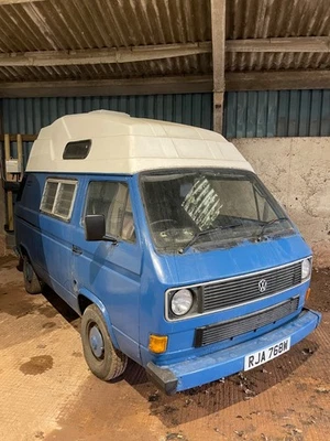 VW T25 High Top Transporter Camper Van 1.9 Diesel - Image 1 of 4