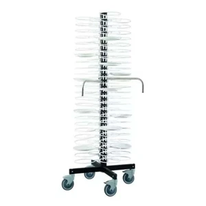Carrello Portapiatti per 96 Piatti da 18 a 23 cm GiMetal - Mensa Ristorante - Foto 1 di 1