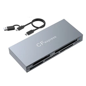 6-In-1 CFexpressB-Kartenleser, USB 3.2-Kartenleser für /TF/MS/XD/-Speiche2581 - Photo 1/8