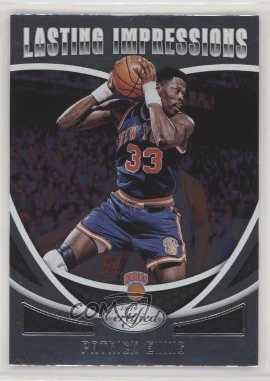 2018-19 Certified Lasting Impressions Patrick Ewing #LI-26 HOF - Image 1 of 2