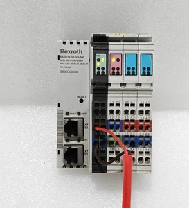 Rexroth Sercos III, R-IL S3 BK DI8 DO4-PAC MNR: R911170075-GH1 (KOSTENLOSER VERSAND) - Bild 1 von 9