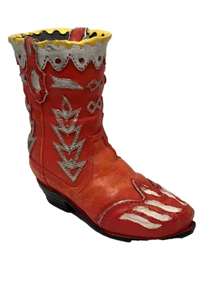 cowboy boot home decor folk art south western reflection collection - Image 1 of 4