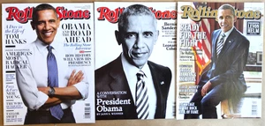 3 Rolling Stone magazines President Obama May & Nov 2012, Dec 2016 - Picture 1 of 4