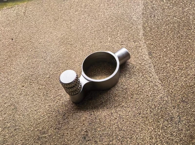 Film Camera Rewind Lever Rewind Crank Brass Chrome-Plated for Leica M2 M3 MP MA - Image 1 of 4