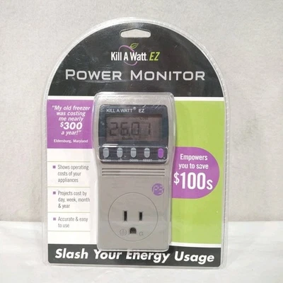 Kill a Watt EZ Power Monitor Model P4460 Monitor Electricity Use New and Sealed - Image 1 of 4