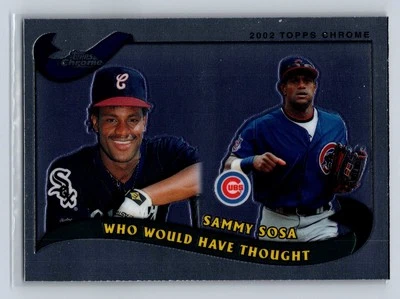 2002 Topps Traded & Rookies #T270 Sammy Sosa Chrome Refractors - NM/MT - Image 1 of 2