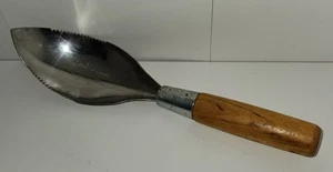 Vintage Garden Works Bodenschaufel Kelle 12,5" Wellenschliff Werkzeug - Made in USA - Bild 1 von 3