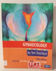 Gynaecology by Ten Teachers by Stephen P. Dobbs and Ash Monga (2011, Trade... - Picture 1 of 5