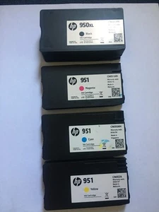 HP Original 951 Cyan, Magenta, Yellow / 950XL Black Ink Cartridges (4-Pack) - Bild 1 von 3