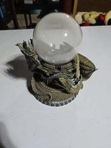 MYSTICAL CREATIONS DRAGON ELECTRA DRAGON OF THE ANCIENT MIST LIGHT LAMP 8” - Picture 1 of 10