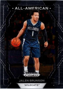 2024 Panini Prizm Draft Picks #7 Jalen Brunson All-American - Foto 1 di 2