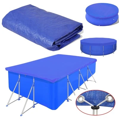 Pool Abdeckung Schwimmbadabdeckung Pooldecke Plane für Intex Bestway Frame Pool - Bild 1 von 4