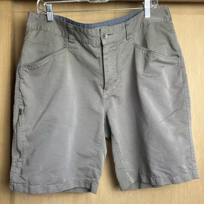 ROYAL ROBBINS Mens 36x10 Gray Cargo Shorts Nylon Blend Hiking Outdoors - Image 1 of 4