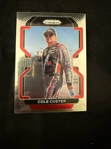 2022 Panini Prizm White Sparkle Prizm Cole Custer #45 - Picture 1 of 2
