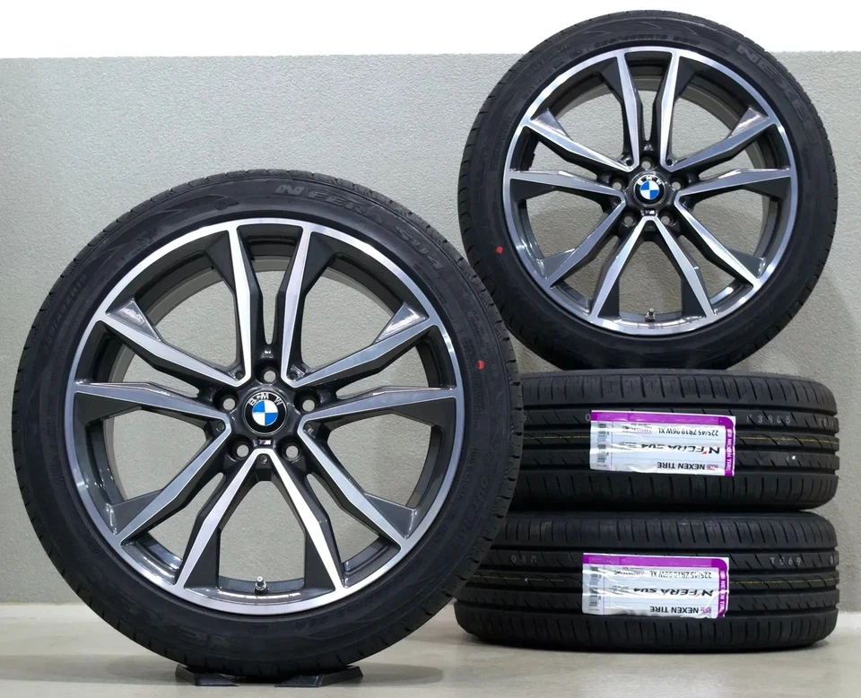 Original BMW X1 F48 X2 F39 19 Zoll Sommerreifen M715 Reifen NEU Felgen DOT24__ - Bild 1 von 4