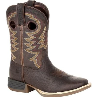 Bota Durango Unisex Niños Pequeños 8" Lil' Rebel™ Pro Western Bay Oscuro - DBT0219C, Foto 1 de 4