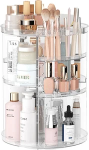 Organizador giratorio maquillaje, 8 niveles ajustables, DIY fácil - Bild 1 von 12