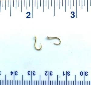 100 GT Top Qualität Gold Lachs Ei Oktopus Angelhaken Gr. 14 - Bild 1 von 1