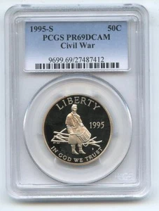 1995 S 50C Civil War Commemorative PCGS PR69DCAM - Picture 1 of 1