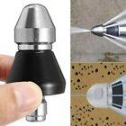 Improved Pressure Washer Drain Cleaning Nozzle Ideal for Blocked Sewers
