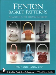 FENTON GLASS BASKETS Patterns Acanthus - Wisteria - 895 color pictures, 2 Books! - Picture 1 of 9