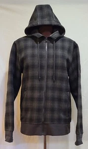 The North Face Outbound Asphalt Gray Plaid Hoodie Men's Size Large VGPC - Picture 1 of 12
