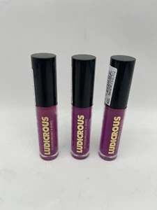 Lot of 3 Milani Ludicrous Lip Gloss 180 Power Suit 0.16oz New Sealed - Picture 1 of 3