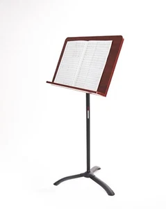 Gator Frameworks Wooden Conductor Music Stand -Tripod Base and Easy Lift System - Picture 1 of 6