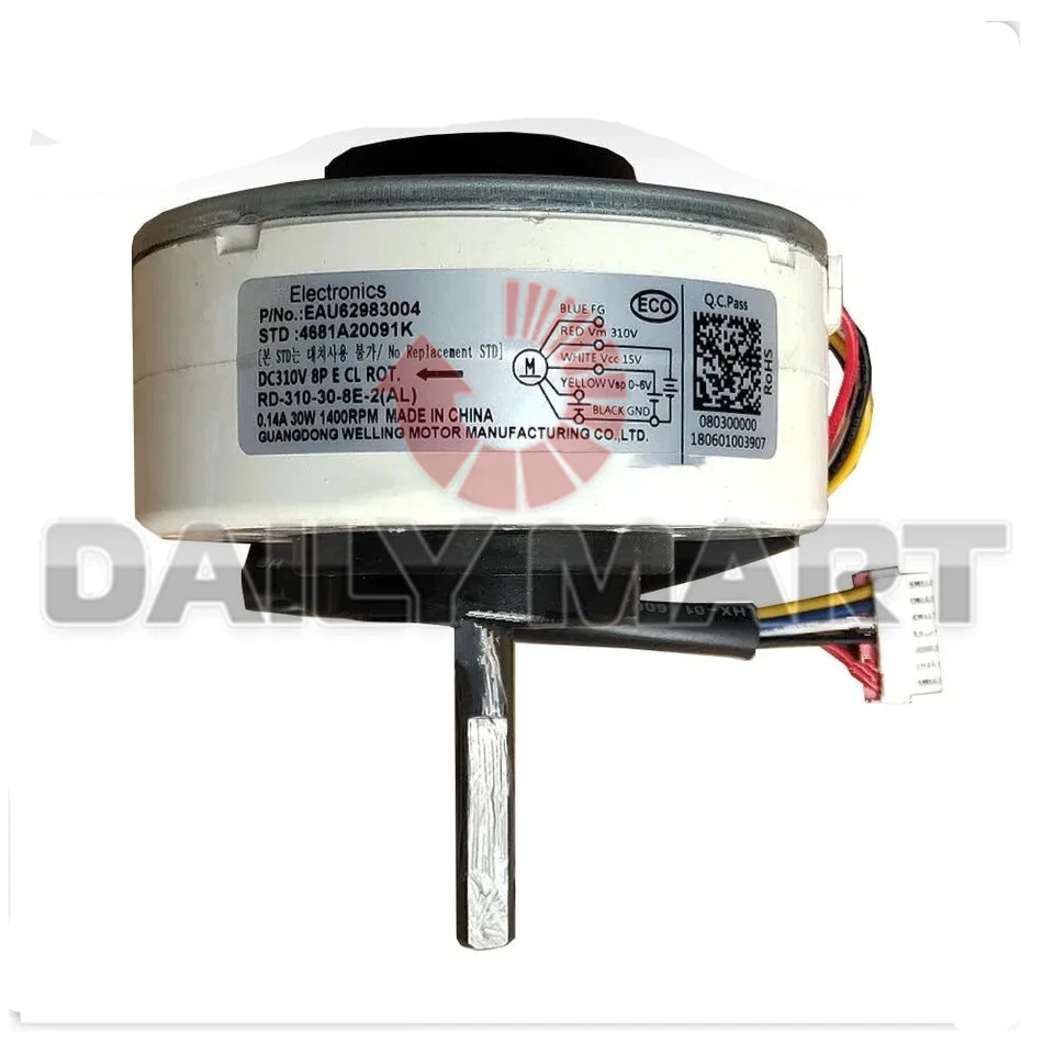 Motor Aire Acondicionado LG RD-310-30-8E-2(AL) Nuevo En Caja Foto 1 de 1