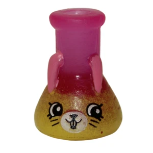 Shopkins Happy Places Bright Bunny Science Lab Beaker Blind Box Yellow Pink - Picture 1 of 2