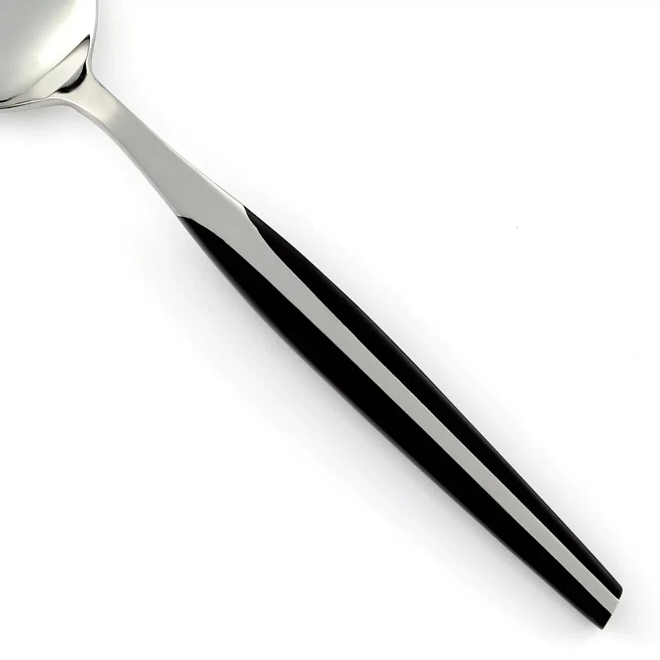 Eldan ELD2 黑色不锈钢日本光泽银器选择餐具 — 第 1/1 张图片
