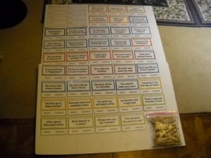 Educational Capitalization Clip Cards With Clothespins Set 1 Laminated Brand New - Picture 1 of 8