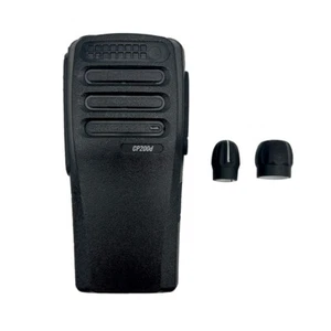 New Front Case Housing with Speaker Replacement for CP200d Two-way Radio Black - Zdjęcie 1 z 6