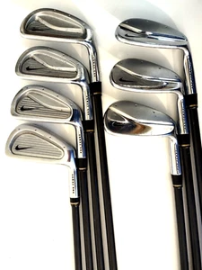 Nike Pro Combo Forged RH Iron Set 4 - PW Aldila VX Graphite Shaft R Flex Chamoix - Picture 1 of 24