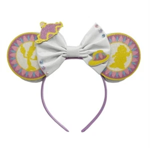 NEW Disney BEAUTY AND THE BEAST Mickey ears LUMIERE Headband COGSWORTH Mrs POTTS - Picture 1 of 9
