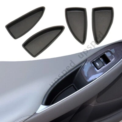 4PCS Front Rear Door Switch Bezel Cap Bolt Cover For Chevrolet Malibu 2016-2018 - Image 1 of 4