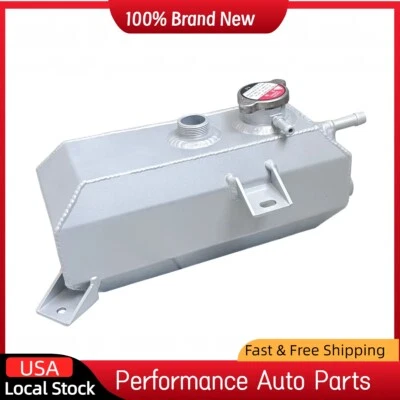 For BMW E28 E30 325E 325I 528E Aluminum Coolant Overflow Reservoir Tank W/Cap — 第 1/4 张图片