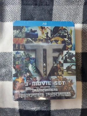 3-Blu-Ray Box Set: TRANSFORMERS: 3 Movie Set  Brand New Factory Sealed 3 Movie - Image 1 of 3
