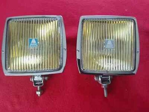 Hella 149 chrome fog lights fog lamps vw porsche mercedes - Picture 1 of 8