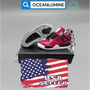 Mini Llavero Zapatilla Jordan 3D Mejor Calidad, Caja de Zapatos, Opción de Caja de Exhibición - Imagen 1 de 6