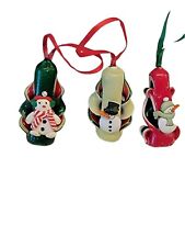  artisan ribbon candles ornament christmas mini Wax Christmas Tree