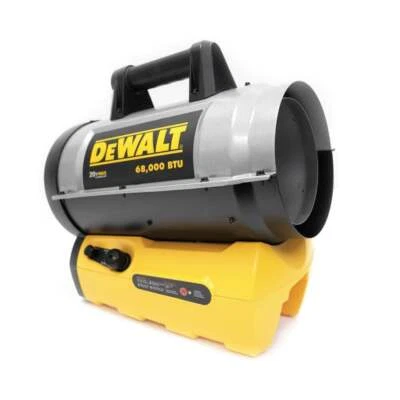 Dewalt F340661 DEWALT 68000 BTU Cordless Portable Forced Air Propane Heater New - Image 1 of 4