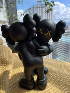 KAWS Companion TOGETHER Vinyl Figures Black collections New No Box Express Ship - Picture 1 of 5