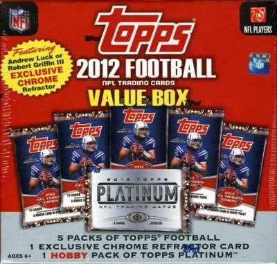 2012 TOPPS VALUE FOOTBALL BOX BLOWOUT CARDS - Image 1 of 2