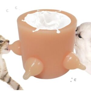 Silicone Puppy Feeder with 5 Nipples Pet Feeding Device for Cats  ,