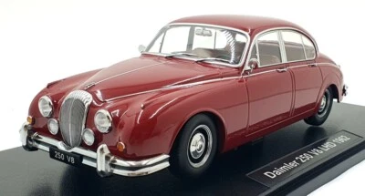 KK Scale 1/18 Scale KKDC181035 - 1962 Daimler 250 V8 LHD - Dark Red - Image 1 of 4