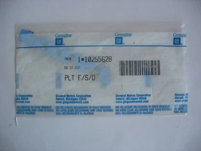 Nuevo NOS Pontiac GM 2003 Grand Prix placa de identificación emblema puerta delantera 10255628 Foto 1 de 2