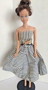 1963 Mattel Straight Leg Midge Doll Brunette Hair w/ #912 Cotton Casual - Picture 1 of 7